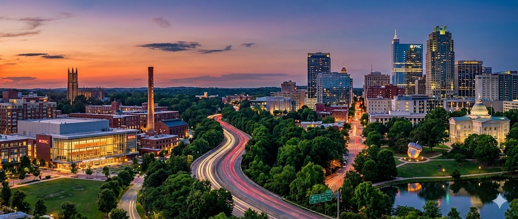 Raleigh Durham Skyline